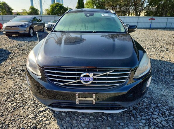 YV4902RK2G2781140 2016 VOLVO XC60 Black Вид спереду