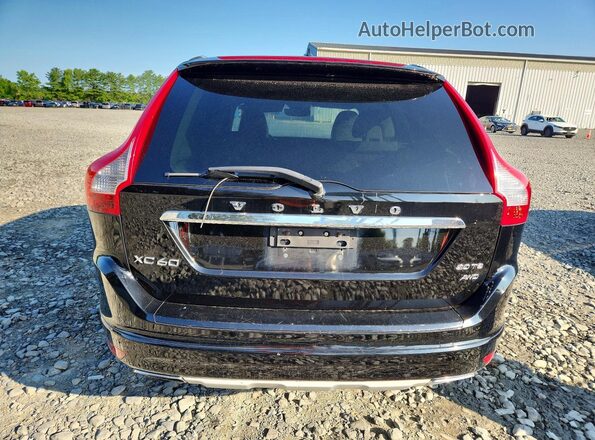 YV4902RK2G2781140 2016 VOLVO XC60 Black Вид ззаду
