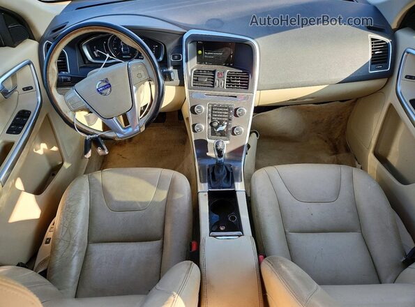 YV4902RK2G2781140 2016 VOLVO XC60 Black Вид панелі приладів