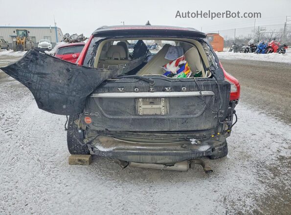 YV4902RM2G2791331 2016 VOLVO XC60 Black Widok z tyłu