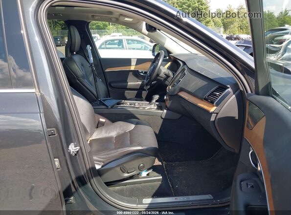 YV4A221K2M1723176 2021 VOLVO XC90 Black Սալոնի դիմացի տեսք