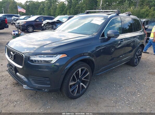 YV4A221K2M1723176 2021 VOLVO XC90 Black Առջևի ձախ երեք քառորդ տեսարան
