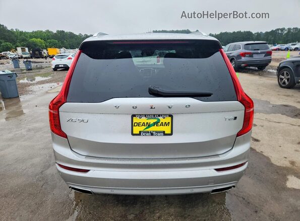 YV4A221K7M1692264 2021 VOLVO XC90 Silver Rear view