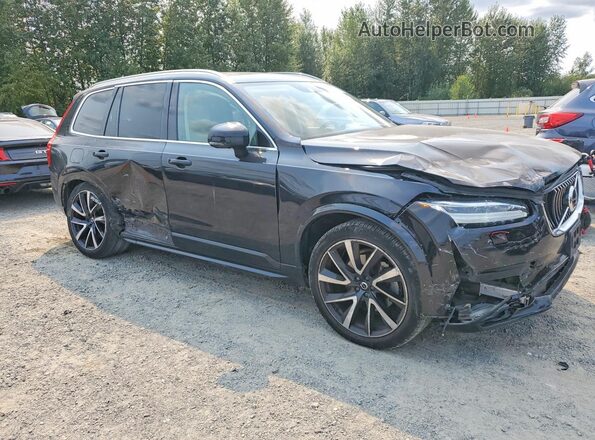 YV4A221K7M1702677 2021 VOLVO XC90 Черный Передняя правая четверть