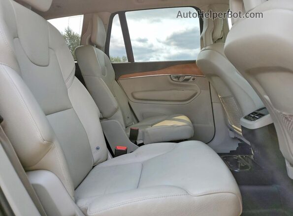 YV4A221K7M1702677 2021 VOLVO XC90 Черный Вид задней части салона