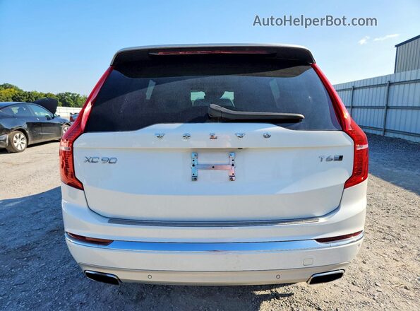 YV4A221L7L1565733 2020 VOLVO XC90 White წინა სალონის ხედი