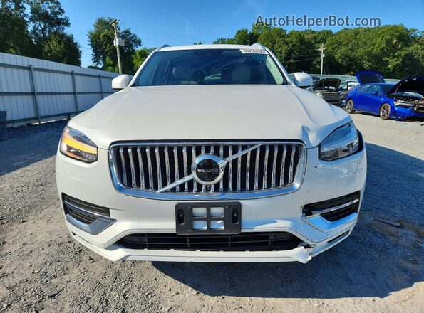 YV4A221L7L1565733 2020 VOLVO XC90 White უკანა ხედი