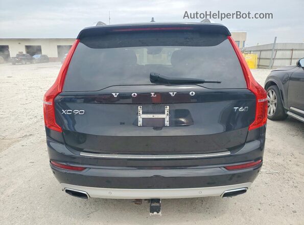 YV4A22PK2H1151040 2017 VOLVO XC90 Black Rear view