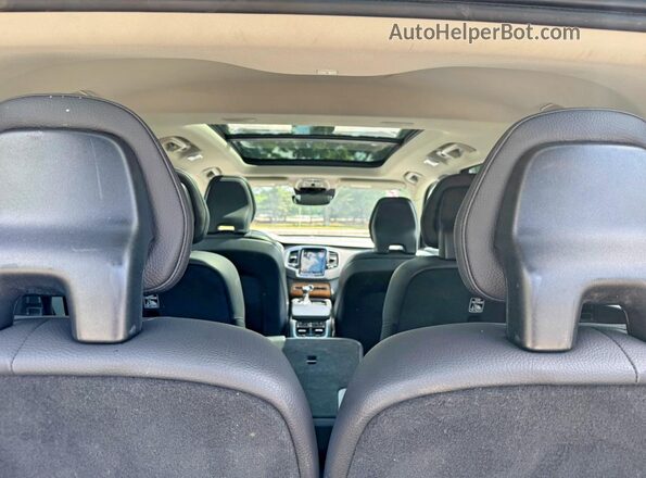 YV4A22PK2N1847599 2022 VOLVO XC90 Black Вид щитка приладів