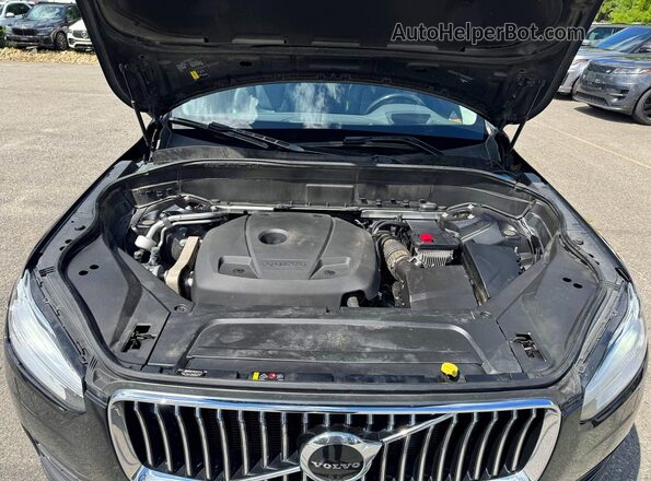 YV4A22PK2N1847599 2022 VOLVO XC90 Black Вид панелі приладів