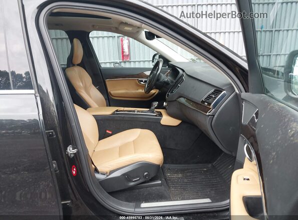 YV4A22PK4G1093771 2016 VOLVO XC90 Черный Вид салона спереди