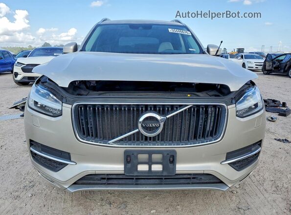 YV4A22PK6G1037170 2016 VOLVO XC90 Beige წინა ხედი