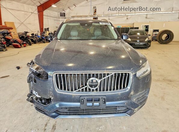 YV4A22PK7L1532276 2020 VOLVO XC90 Blue Вид спереду