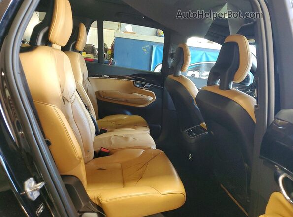 YV4A22PK8H1126210 2017 VOLVO XC90 Черный Вид задней части салона