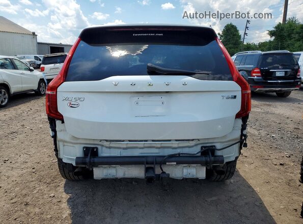 YV4A22PL0G1034287 2016 VOLVO XC90 White Հետևի տեսք