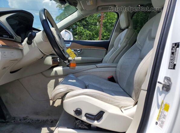YV4A22PL0G1034287 2016 VOLVO XC90 White Սալոնի դիմացի տեսք