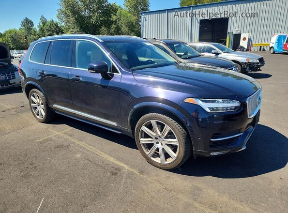 YV4A22PL0G1036198 2016 VOLVO XC90 Blue Przód prawy