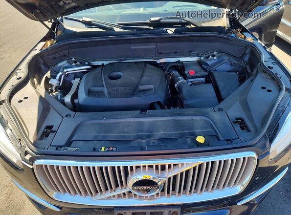 YV4A22PL0G1036198 2016 VOLVO XC90 Blue Widok wnętrza z tyłu