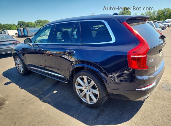 YV4A22PL0G1036198 2016 VOLVO XC90 Blue Tył lewy