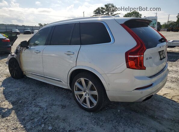 YV4A22PL0H1163552 2017 VOLVO XC90 Белый Задняя левая четверть