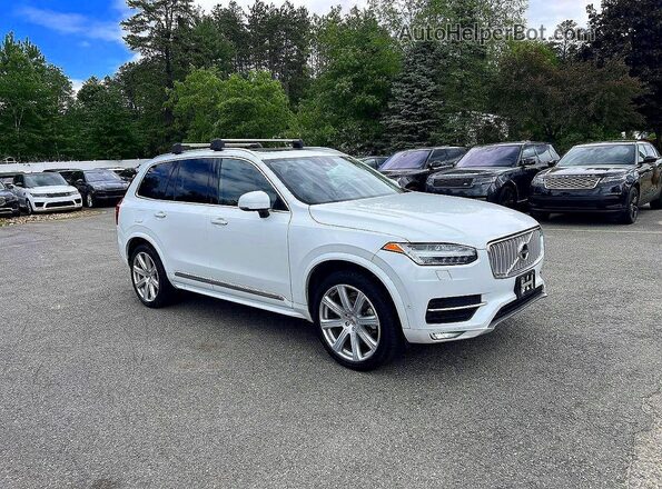 YV4A22PL0K1499418 2019 VOLVO XC90 Белый Задняя левая четверть