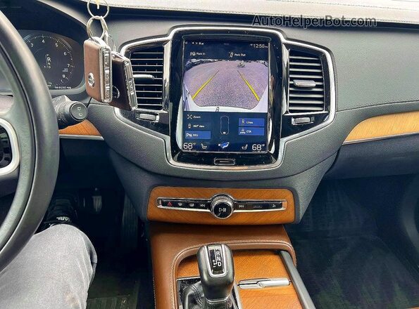 YV4A22PL0K1499418 2019 VOLVO XC90 Белый Вид задних сидений