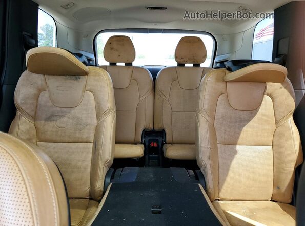 YV4A22PL1G1006076 2016 VOLVO XC90 Черный Вид задних сидений