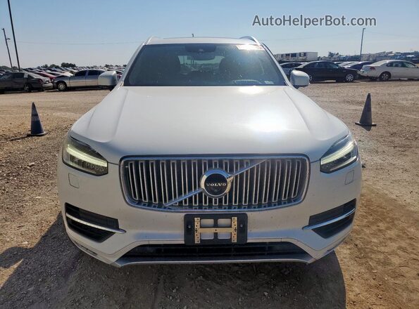 YV4A22PL1H1124839 2017 VOLVO XC90 White Դիմացի տեսք
