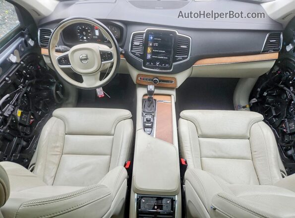 YV4A22PL1K1496365 2019 VOLVO XC90 Gray Вид панелі приладів