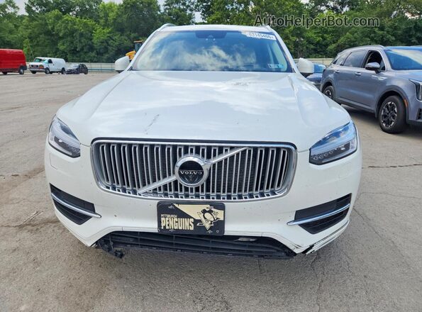 YV4A22PL2G1014297 2016 VOLVO XC90 White Vista frontal