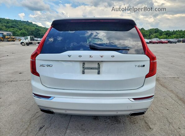 YV4A22PL2G1014297 2016 VOLVO XC90 White Vista trasera