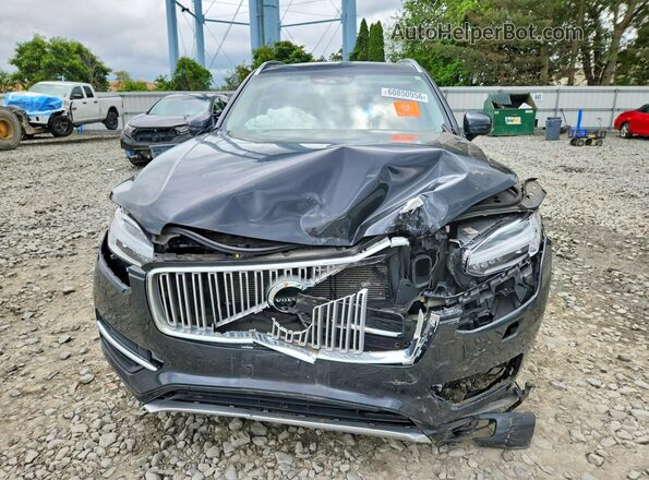 YV4A22PL2G1022710 2016 VOLVO XC90 Blue Widok z przodu