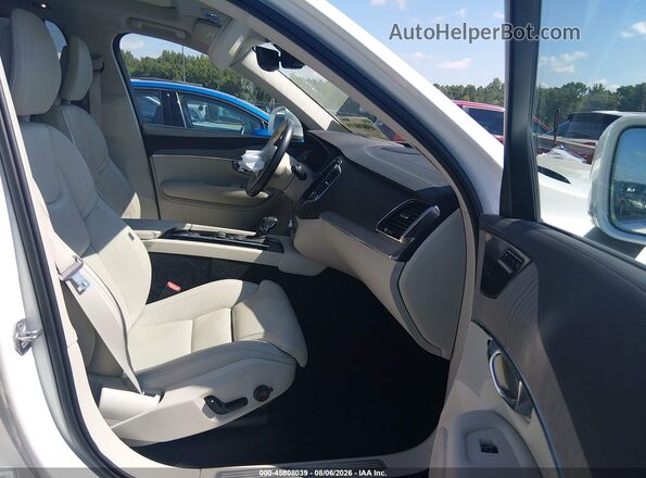 YV4A22PL2M1736753 2021 VOLVO XC90 Белый Вид салона спереди