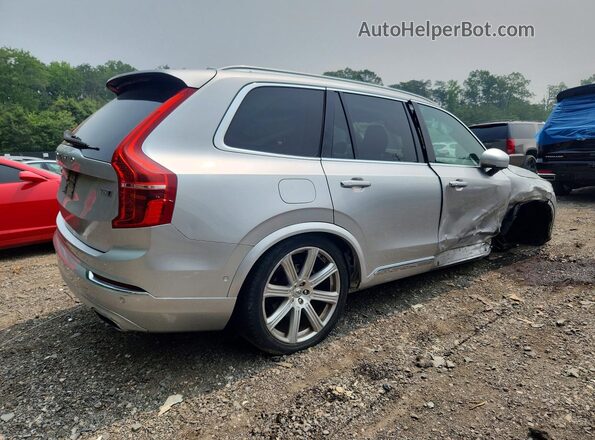 YV4A22PL3G1022554 2016 VOLVO XC90 Silver Trasero derecho