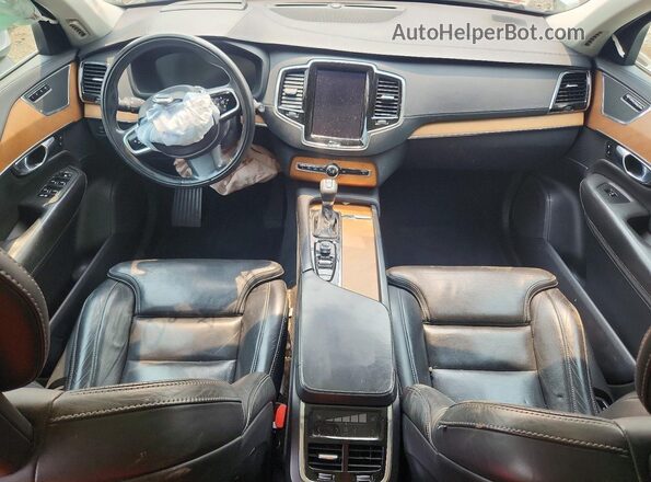 YV4A22PL3G1022554 2016 VOLVO XC90 Silver Vista del salpicadero