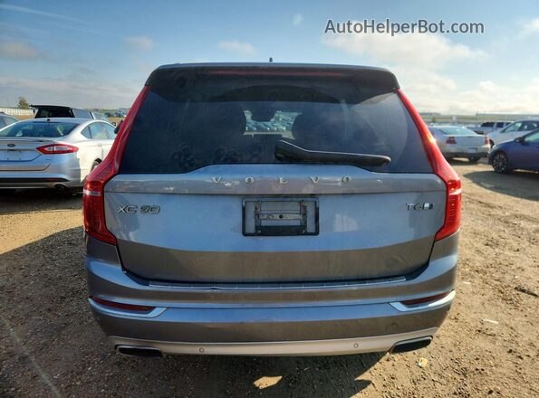 YV4A22PL3G1086674 2016 VOLVO XC90 Серый Вид сзади