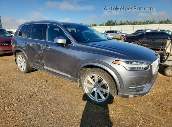 YV4A22PL3G1086674 2016 VOLVO XC90 Серый Передняя правая четверть