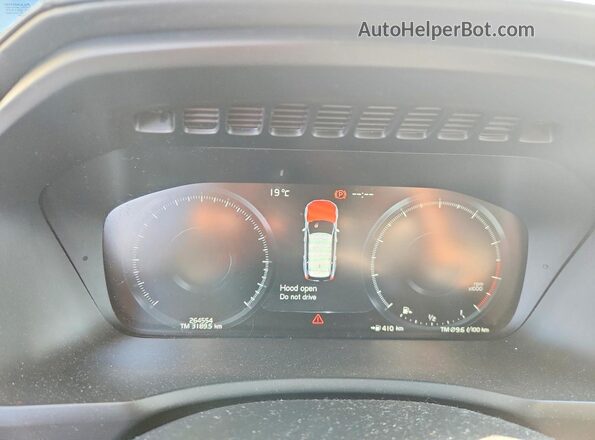 YV4A22PL3G1086674 2016 VOLVO XC90 Серый Вид щитка приборов