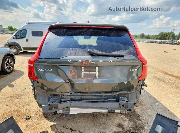 YV4A22PL3J1200504 2018 VOLVO XC90 Gray Widok z tyłu
