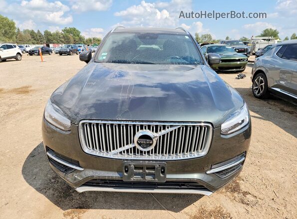 YV4A22PL3J1200504 2018 VOLVO XC90 Gray Widok z przodu