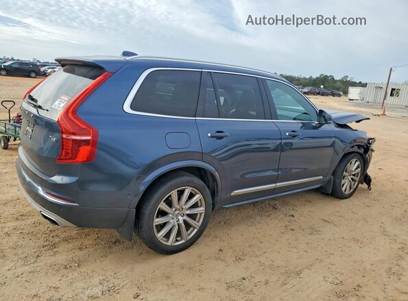 YV4A22PL3J1377666 2018 VOLVO XC90 Blue Tył prawy