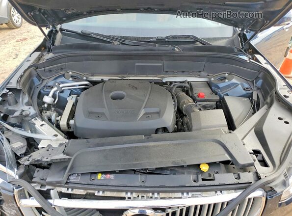 YV4A22PL3J1377666 2018 VOLVO XC90 Blue Widok wnętrza z tyłu