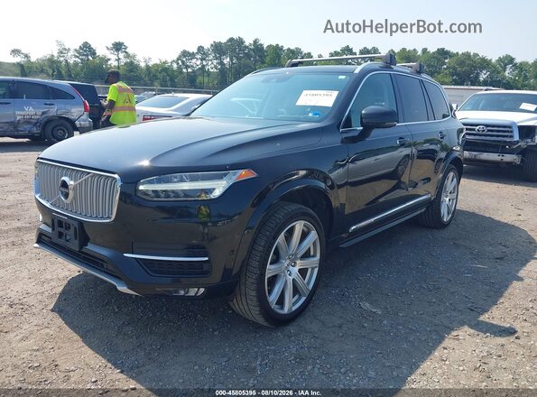 YV4A22PL4H1165188 2017 VOLVO XC90 Black Front left