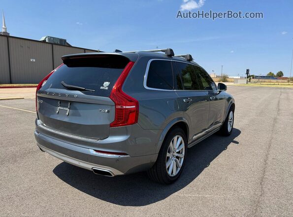 YV4A22PL4H1170701 2017 VOLVO XC90 Blue Delantero derecho