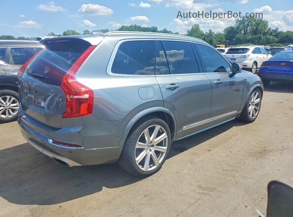 YV4A22PL4H1187773 2017 VOLVO XC90 Gray Trasero derecho