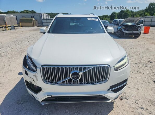 YV4A22PL4K1451842 2019 VOLVO XC90 White Դիմացի տեսք