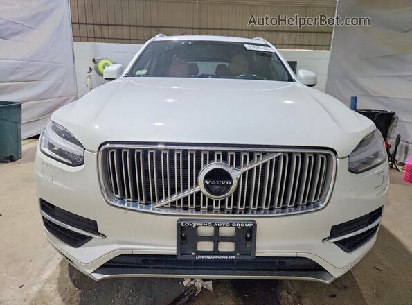 YV4A22PL4K1486042 2019 VOLVO XC90 Белый Вид спереди
