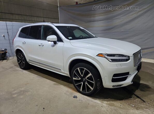 YV4A22PL4K1486042 2019 VOLVO XC90 Белый Передняя правая четверть