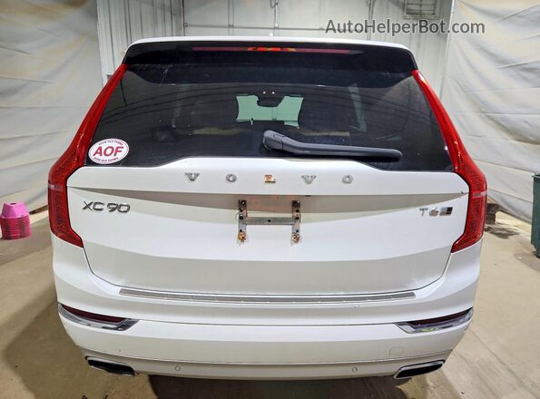 YV4A22PL4K1486042 2019 VOLVO XC90 Белый Вид сзади