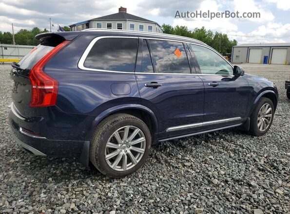 YV4A22PL5K1420051 2019 VOLVO XC90 Синий Задняя правая четверть